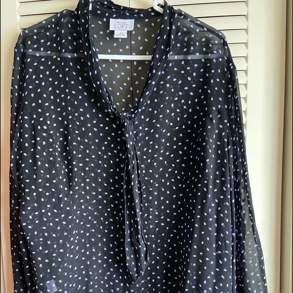 Ann Taylor Loft silk blouse